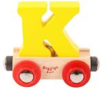 Bigjigs Toys Wagon fa vasúti sínek - K betű (DDBR111)