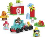 Mega Bloks A Mattel Mega blokk zöld városi farmja nő és védi a HDL07-et (25HDL07)