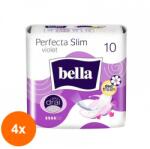 Bella Set 4 x 10 Absorbante Perfecta Violet Deo