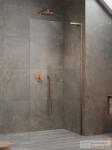 Radaway Modo SL II Brushed Copper 50 J walk-in zuhanyfal, szálcsiszolt réz (10319054-93-01R) (10319054-93-01R)