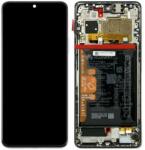 Huawei 02355CTA Gyári Huawei Nova 10 LCD kijelző érintővel, Fekete kerettel előlap, akkumlátorral (02355CTA)
