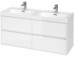 Cersanit - SET B284 szekrény + mosdó, fehér fényű, Crea 120, S801-323 (S801-323)