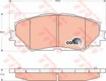 TRW Set placute frana, frana disc TOYOTA URBAN CRUISER (NSP1, NLP1, ZSP1, NCP11) (2007 - 2016) TRW GDB3425