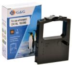 G&G ЛЕНТА ЗА МАТРИЧЕН ПРИНТЕР OKI ML 182/320/390/391/183/184/192/193/194/195/240/28/320/3320/3321/5320/5330/8320/8330 - 09002303 - Black - 1, 6 m x 8 mm - PN ND-R0010/RR-OK-182-BK - G&G (ND-R 0010)