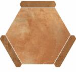  22x25 cm Avant Menorca Clay Hexagon design terrakotta kevert hatású járólap