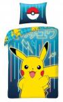 Halantex Pokémon Pikachu ágyneműhuzat 140x200 cm (VO-HA-012735)