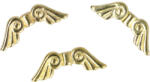  Angyalszárny, nagyobb római mintás, arany színű (10 db) (gszaszrmnau)