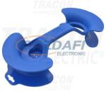 TRACON KT01 Kábel tartó, kék PE (KT01)