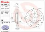BREMBO Disc frana MAZDA 5 (CR19) (2005 - 2016) BREMBO 09.9468. 2X