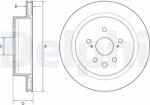 DELPHI Disc frana DELPHI BG4962C (BG4962C) - automobilus