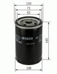 Bosch Filtru ulei OPEL MOVANO Combi (J9) (1998 - 2010) BOSCH 0 451 203 201