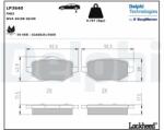 DELPHI set placute frana, frana disc DELPHI LP3640 (LP3640)