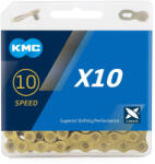 KMC Lant KMC X10 Ti-N Gold, 114 zale, Auriu