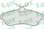 LPR Set placute frana, frana disc CITROEN C2 (JM) (2003 - 2016) LPR 05P806