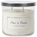 BISPOL Lumânare parfumată în pahar „Pară și frezie - Bispol Scented Candle Pearl & Freesia