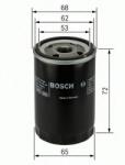 Bosch Filtru ulei TOYOTA PRIUS Hatchback (NHW2) (2003 - 2009) BOSCH 0 986 452 028