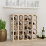  Suport de vinuri, 58, 5x33x60, 5 cm, lemn masiv de pin (822526) Suport sticla vin