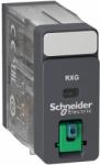 Schneider Electric RXG21RD Dugaszolható interfész relé, 5 A, 2 CO, lockable test button, 6 V DC Harmony Electromechanical Relays (RXG21RD)