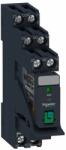 Schneider Electric RXG22BDPV Harmony RXG Interfész relé foglalattal, 2CO, 5A, 24VDC, tesztgomb, LED Harmony Electromechanical Relays (RXG22BDPV)