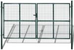  Gard de grădină plasă, poartă gard grilaj, 289x175 cm/306x225 cm (140925)