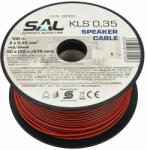 Somogyi Elektronic Hangszóró vezeték 2x0, 35 mm2 piros-fekete Somogyi KLS 0, 35 Gyengeáramú vezetékek és kábelek (SOMKLS 0,35 CABLE_100)
