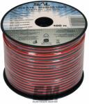 Somogyi Elektronic Hangszóró vezeték 2x0, 75 mm2 piros-fekete Somogyi KLS 0, 75 Gyengeáramú vezetékek és kábelek (SOMKLS 0,75 CABLE_100)