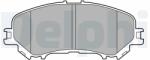 DELPHI set placute frana, frana disc DELPHI LP3693 (LP3693)