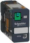 Schneider Electric RPM12BD Harmony RPM teljesítményrelé, 1CO, 15A, 24VDC, tesztgomb, LED Harmony Electromechanical Relays (RPM12BD)