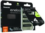 Panasonic Акумулаторна батерия Panasonic Eneloop Pro, AAA, 1.2V, 930mAh, NiMH, 4 бр (BK-4HCDEC4BE)