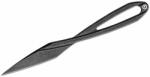 CIVIVI Ostap Hel D-Art Fixed Neck Knife, Black Stonewashed C21001-2 (C21001-2)