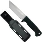 Demko Knives FreeReign - Tanto Rubberized - Black AUS10A FR-10A-TBL (FR-10A-TBL)