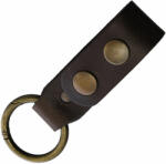 JOKER Brown leather dangler, ring 3cm. DG02 (DG02)