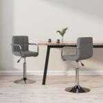 vidaXL 2 buc gri deschis 334553
