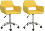 vidaXL 2 buc galben 330326