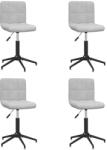 vidaXL 4 buc gri deschis 3087667