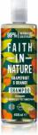 Faith in Nature Grapefruit & Orange sampon natural pentru par normal spre gras 400 ml