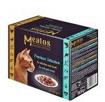 Meatos Adult Cat Province Selection Szárnyas-Halas ragu válogatás 12x85g