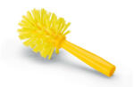 IGEAX élelmiszeripari csőtisztító kefe, menetes nyélhez, 90mm sárga (1033YT)