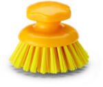 IGEAX élelmiszeripari ergonómikus kézi súroló kefe kerek sárga, 0, 75mm kemény sörtével (1012YT)