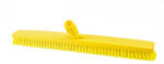 IGEAX élelmiszeripari padlósúrolókefe rövid sörte 60cm széles sárga, 0, 5mm közepes sörtével (1014YM)
