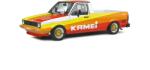 SOLIDO 1: 18 Volkswagen Caddy Mk. 1 Kamei tribut „Street Fighter Roșu 1982 - SOLIDO - S1803506 (SO-S1803506)