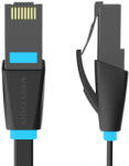 Vention Flat network cable CAT6 UTP Vention IBJBK RJ45 Ethernet 1000Mbps 8m Black (IBJBK) - mi-one