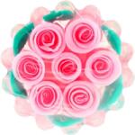 Bulgarian Rose Természetes glicerin szappan „Rose kosár, rózsaszín - Bulgarian Rose Glycerin Soap Rose Fantasy 105 g