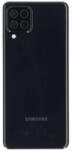 Samsung GH82-25959B Gyári Samsung Galaxy A22 fekete akkufedél hátlap burkolati elem, kamera lencse (GH82-25959B)