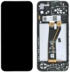 Samsung GH82-31185A Gyári Samsung Galaxy A14 (nem EU-s) LCD kijelző érintővel Fekete kerettel, előlap (Phantom Black) (GH82-31185A)