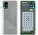 Samsung GH82-21653F Gyári Samsung Galaxy A51 5G, Ezüst akkufedél hátlap, burkolati elem, kamera lencse (GH82-21653F)