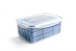 Ibili Caserola depozitare crochete Ibili-Kitchen Aids, plastic, 27x19x10.5 cm, albastru (IB-686600)