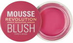  Makeup Revolution Arcpirosító Mousse Blush 6 g (Árnyalat Blossom Rose Pink)