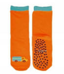  Yo! ABS csúszásgátlós zokni (17-19) - narancssárga/kamion - babastar