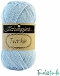 Scheepjes Twinkle 907 - világoskék csillogó pamut fonal